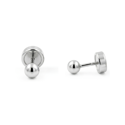 Aros Abridores Plata 925 - Pelota 3mm