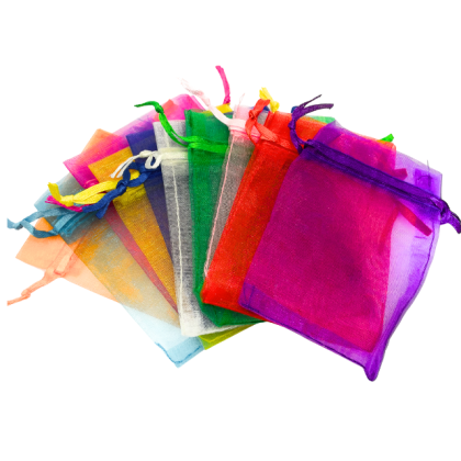 Bolsas de Organza (pack de 10 bolsas)