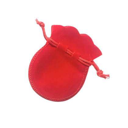 Bolsa de Terciopelo Rojo
