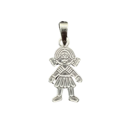 Colgante Niña con Uniforme