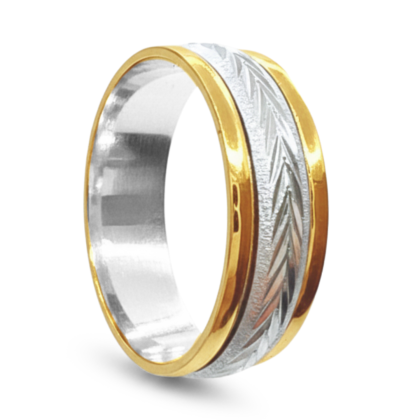 Anillo Compromiso Espiga Completa 7mm
