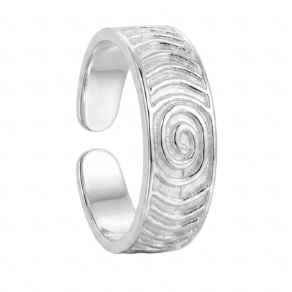 Anillo Midi Espiral