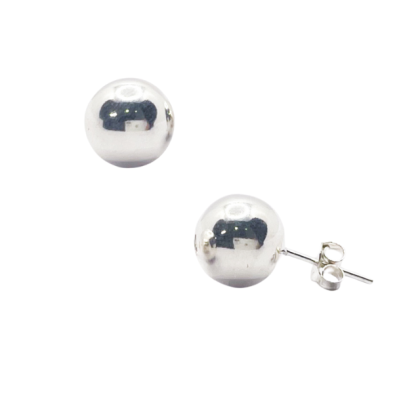 Aro Pelota Plateado 4mm