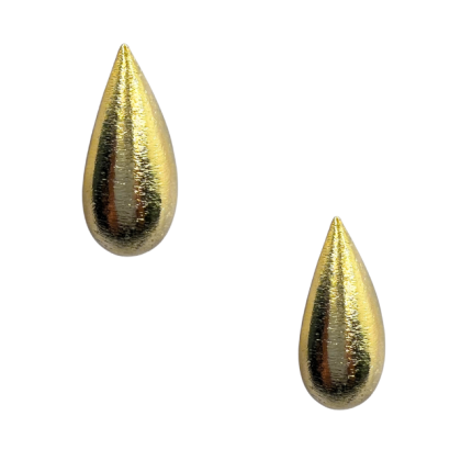 Aro Apegado Dorado Gota Satinada 33mm