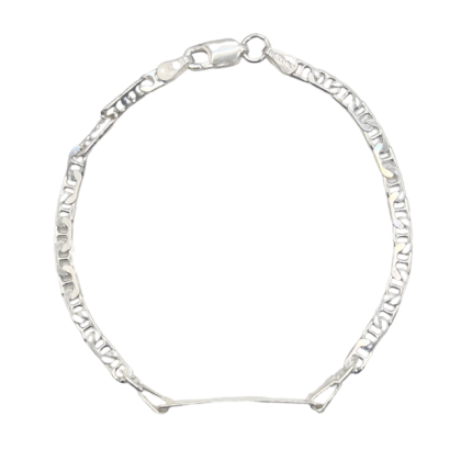 Pulsera Niños Espejo Plana C/Piocha 17cm
