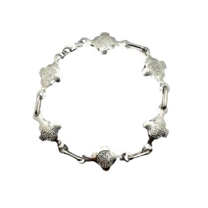 Pulsera Mapuche Cultrún
