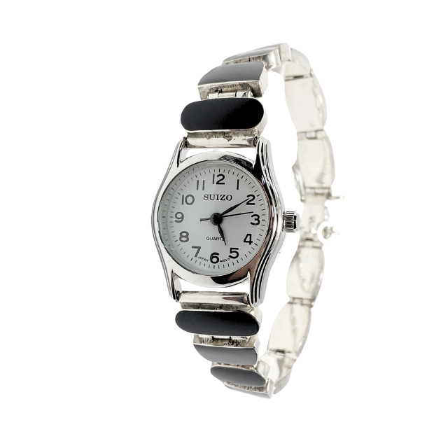 Reloj de Plata Piedra Onix