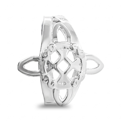 Anillo Nudo de Bruja Relieve