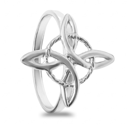Anillo Nudo de Bruja