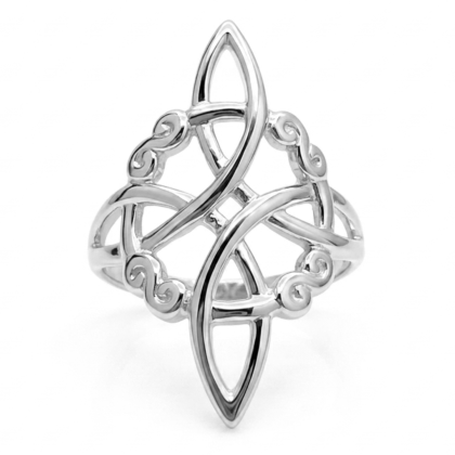Anillo Nudo de Bruja