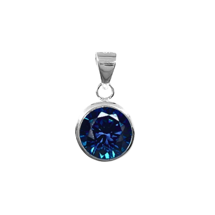 Colgante Punto de Luz Azul 10mm