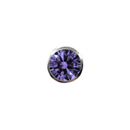 Colgante Punto de Luz Morado 10mm