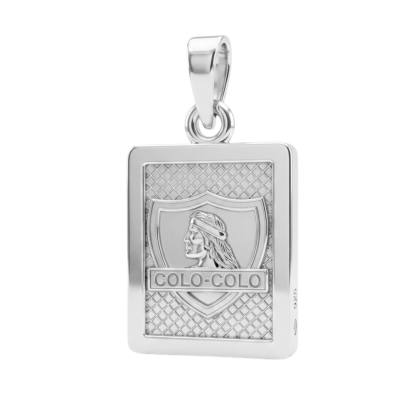 Colgante Placa Colo Colo