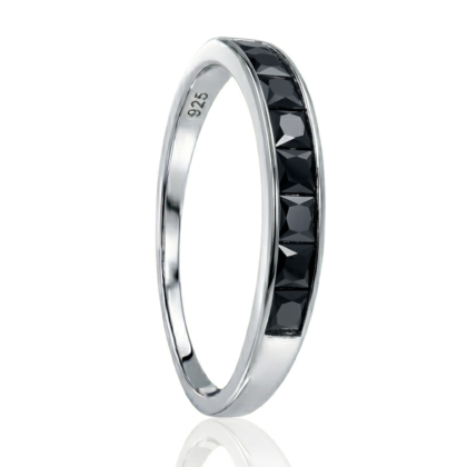 Anillo Cintillo Negro