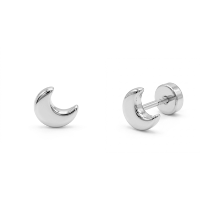 Aros Abridores Plata 925 - Luna