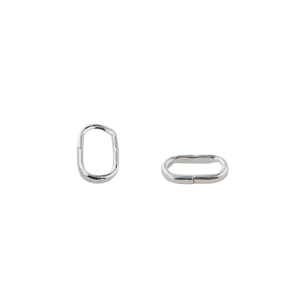 Valier de Plata Ovalado 7mm (uni)