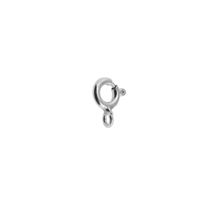 Broche de plata N° 1 8mm