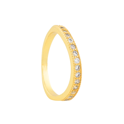 Anillo Dorado Circón