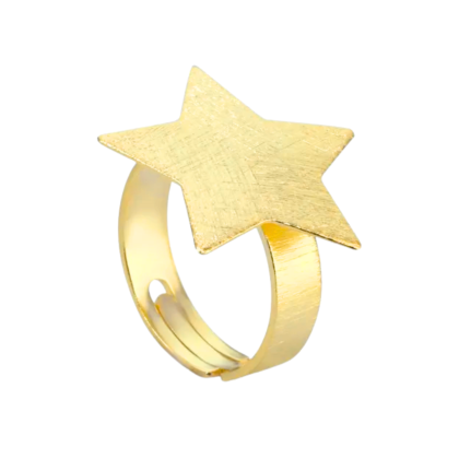 Anillo Dorado Ajustable