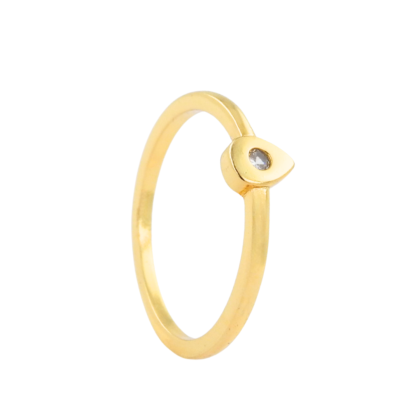 Anillo Dorado Gota