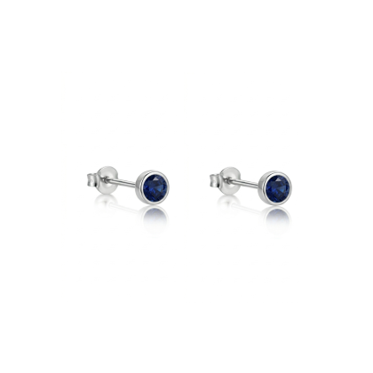 Aro Apegado Circón Azul 2.5mm