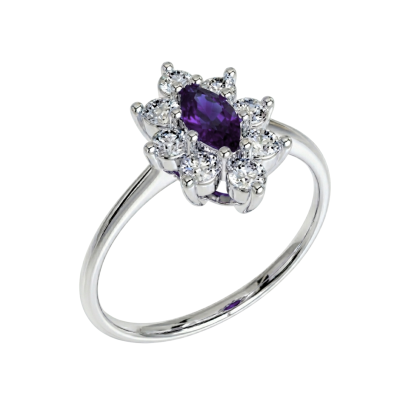 Anillo Lady Morado