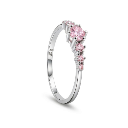 Anillo Cintillo Solitario