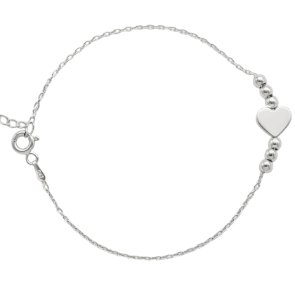 Pulsera Corazón con Pelotas 18cm