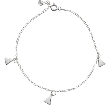 Pulsera Placa Triangular 18cm