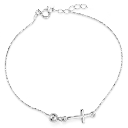 Pulsera Cruz 18cm