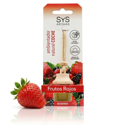 Ambientador Frutos Rojo Para Auto 7ml