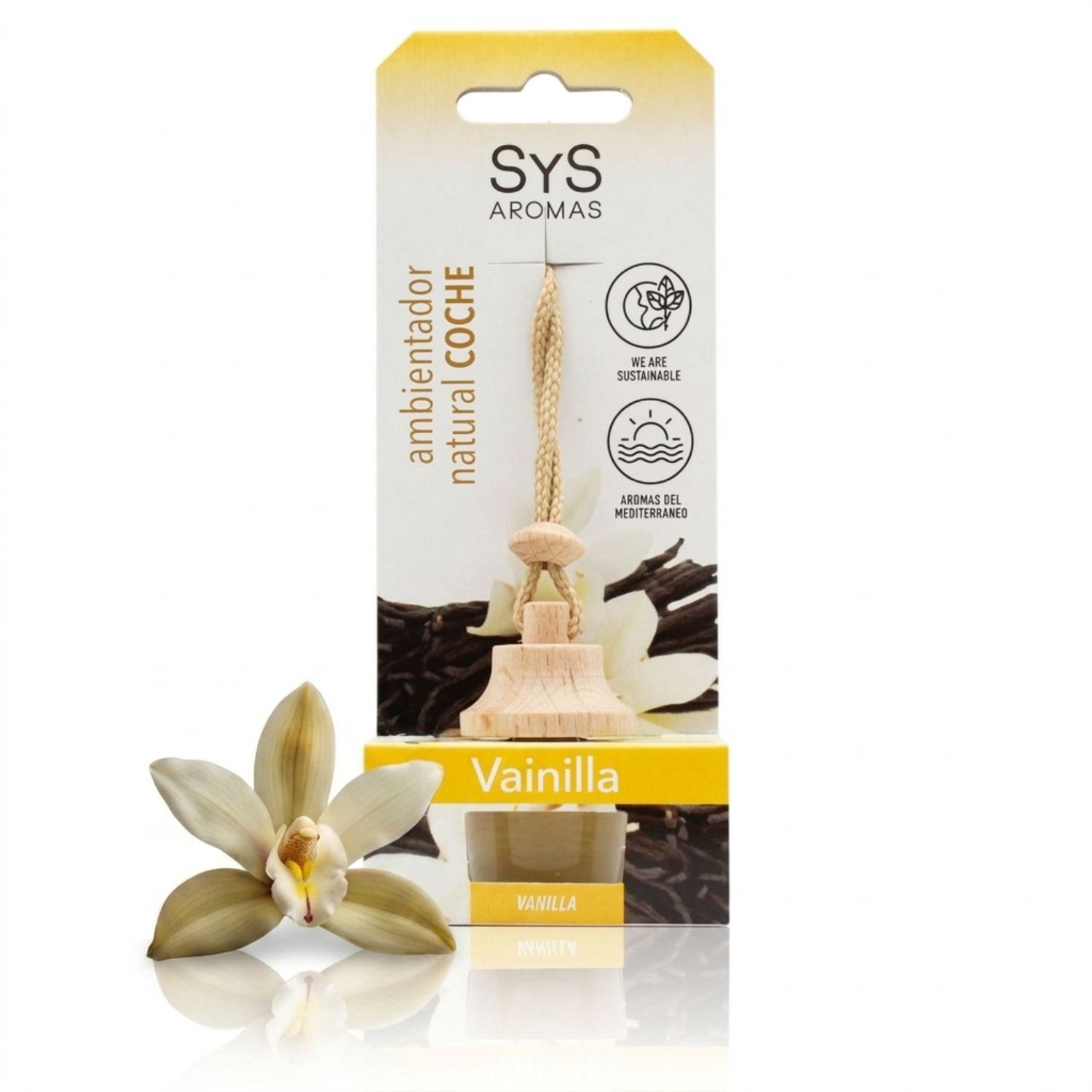 Ambientador Vainilla Para Auto 7ml