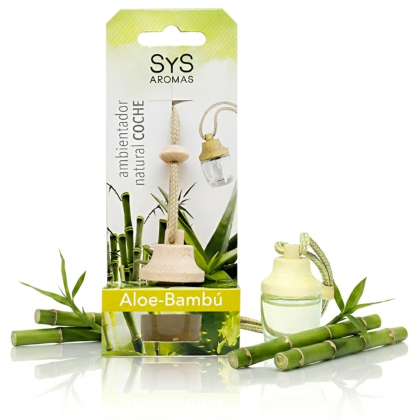 Ambientador Aloe - Bambú Para Auto 7ml
