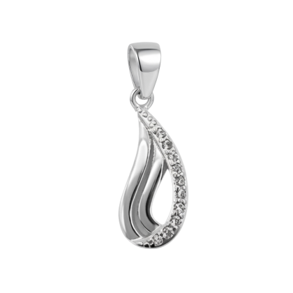 Colgante Micro Circón Gota