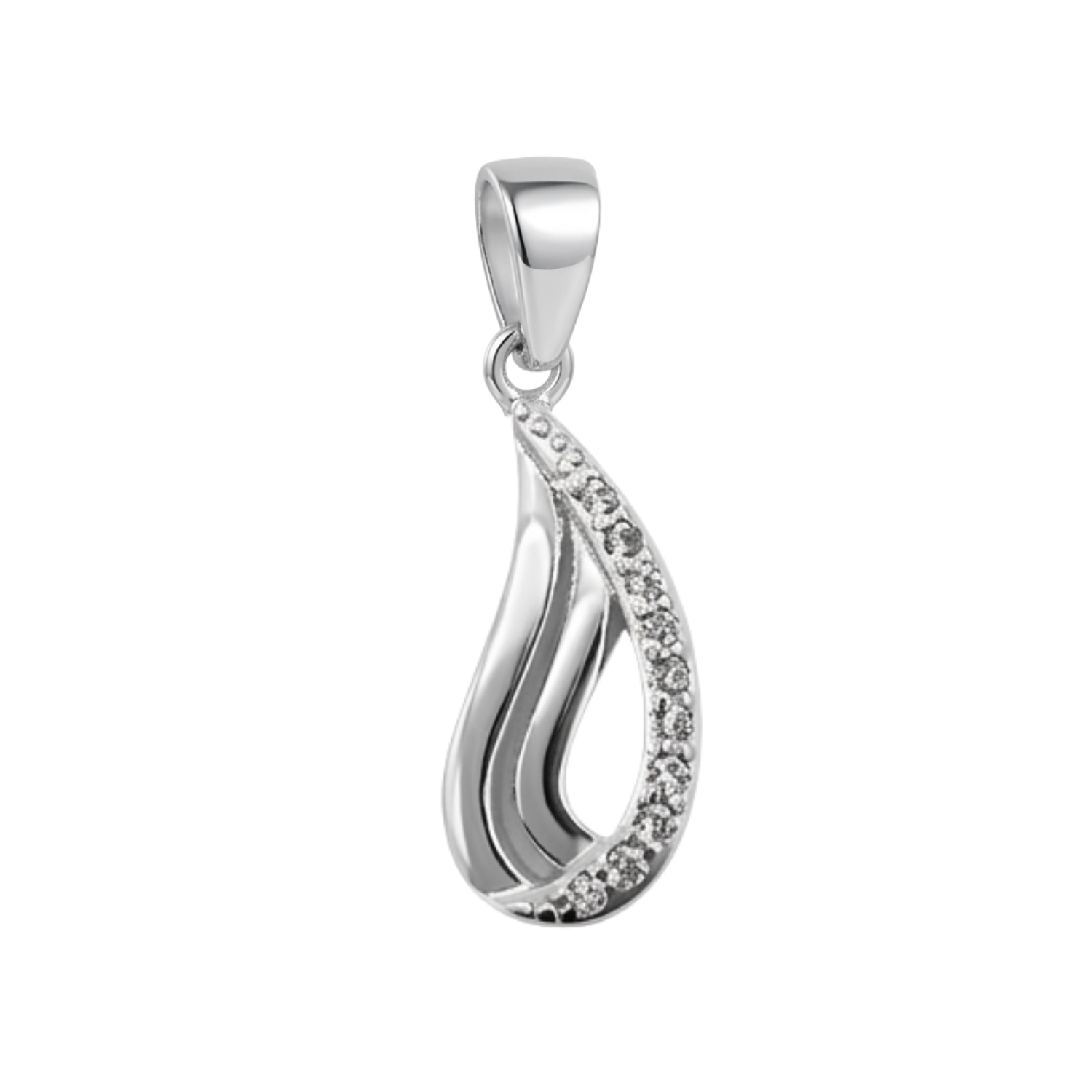 Colgante Micro Circón Gota
