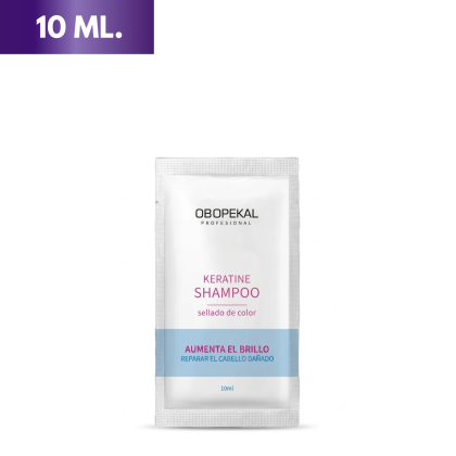 Shampoo Obopekal con Keratine Sellador de Color  10ML
