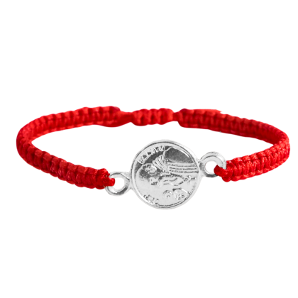 Pulsera Ajustable San Benito de Perfil