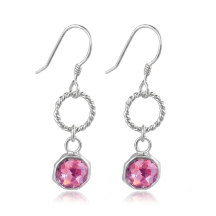 Aro Colgante Cristal
