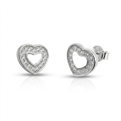 Aro apegado Micro Corazón 9mm