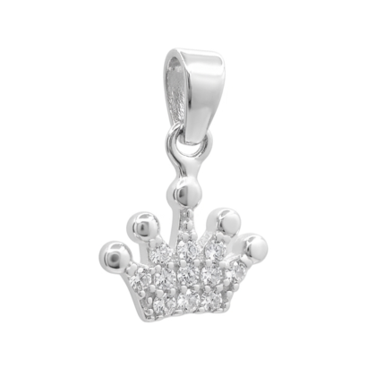 Colgante Micro Circón Corona