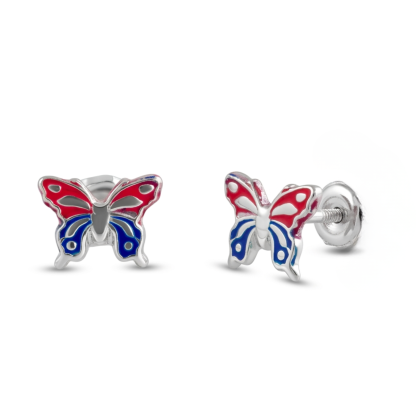 Aro Tope Mariposa Bi Color 7mm
